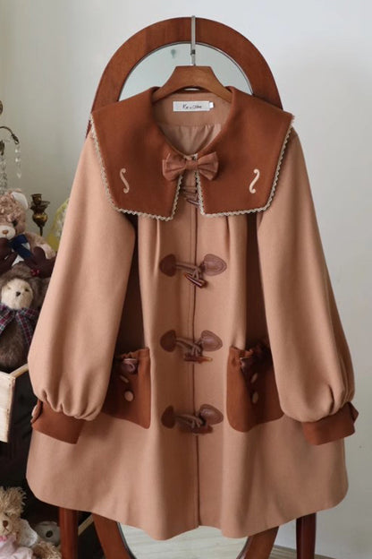 Casually Elegant Coat with a Refined Edge