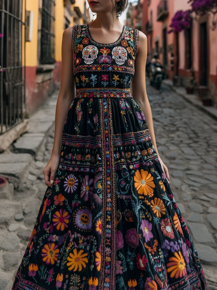 Classic Vintage Dress with a Flattering Fit
