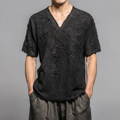 Subtly Elegant Shirt with a Refined Vintage Look