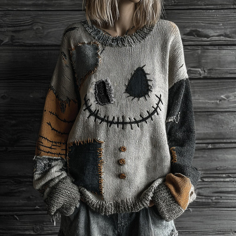 Casually Elegant Sweater with a Refined Edge