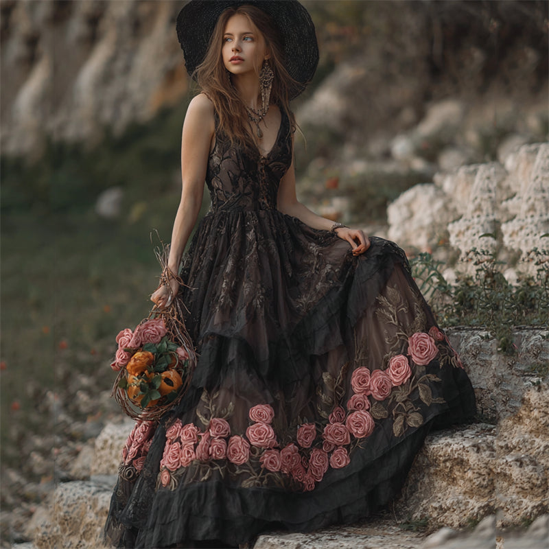 Finely Styled Dress with a Classic Vintage Look