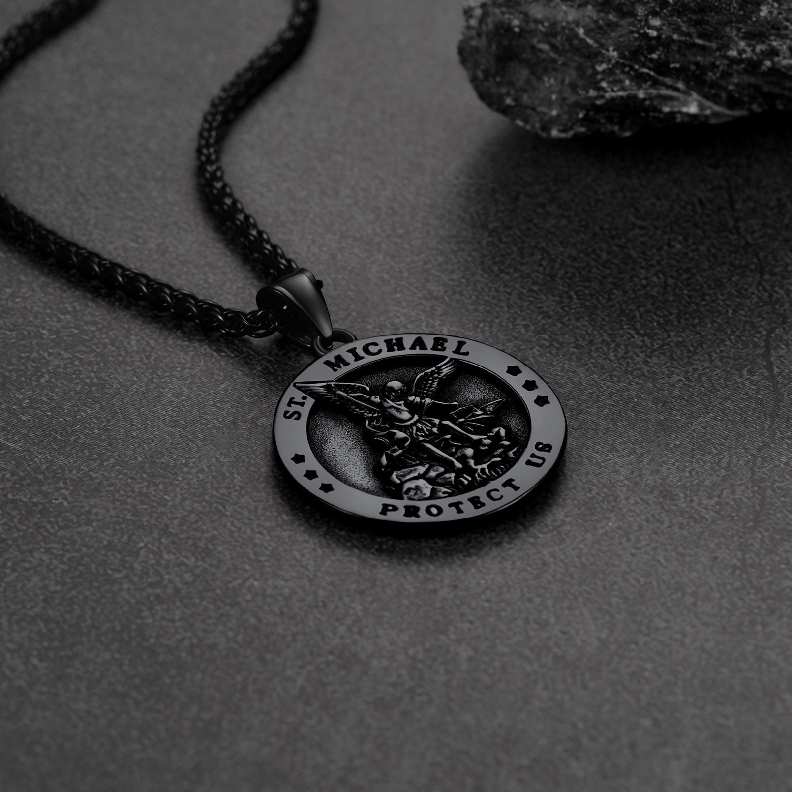 Archangel St. Michael Pendant Necklace for
