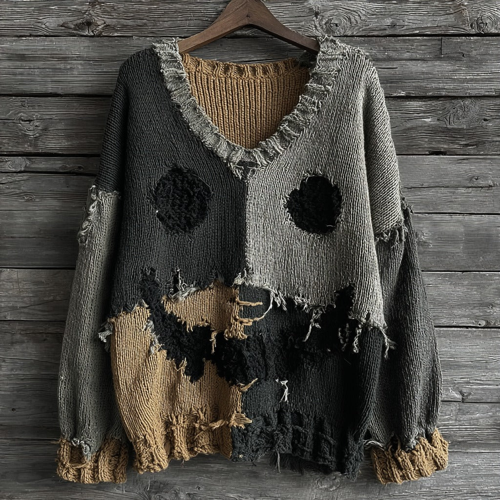 Vintage Inspired Sweater with a Contemporary Edge
