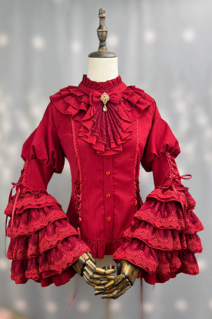 Vintage Inspired Blouse with a Contemporary Edge