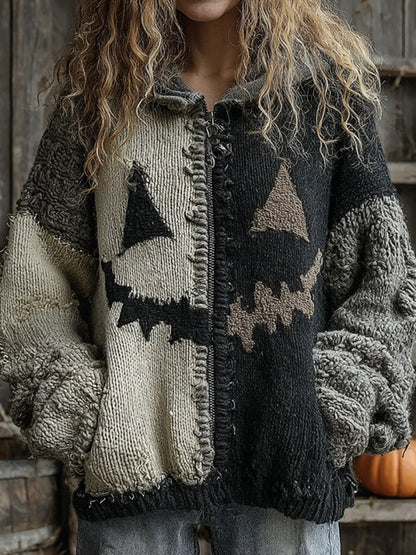 Finely Styled Cardigan with a Classic Vintage Look