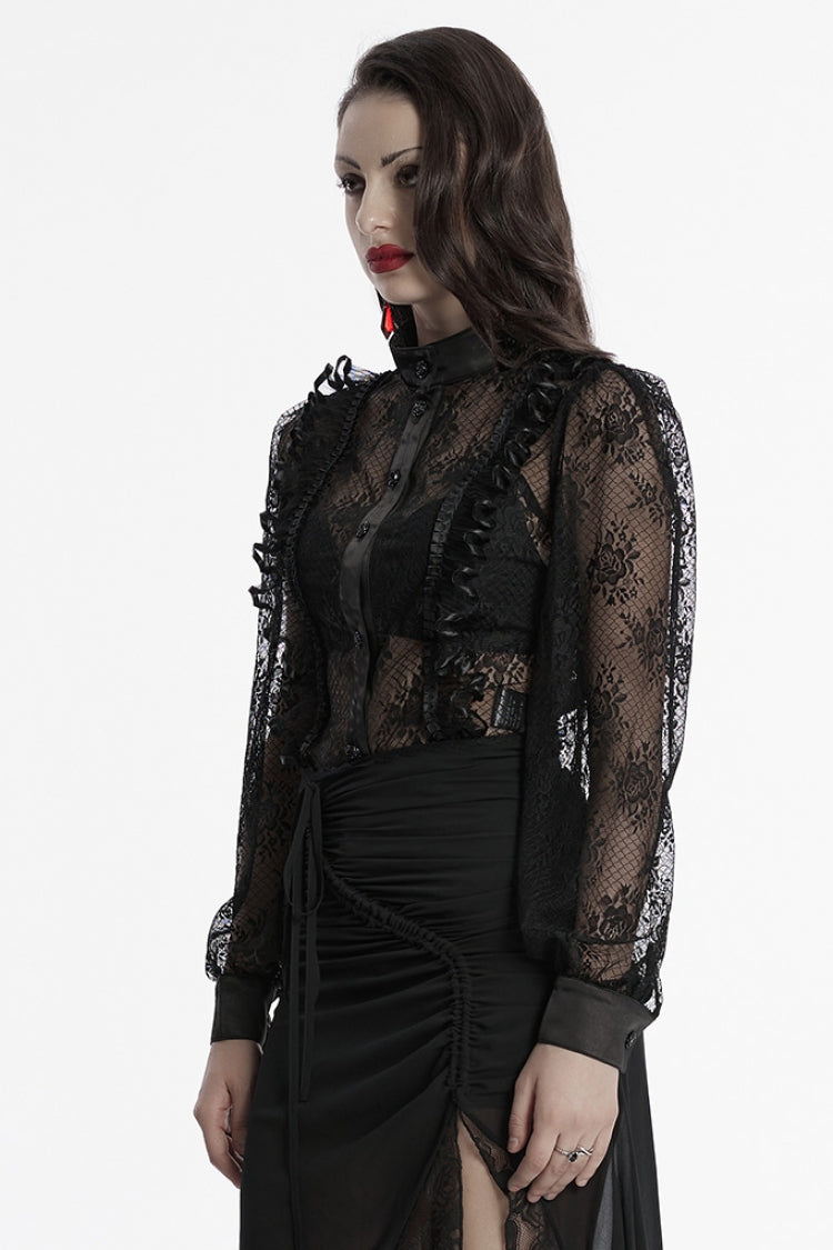 Casually Elegant Blouse with a Refined Edge