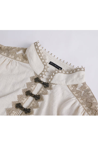 Casually Elegant Blouse with a Refined Edge