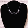Eternal Enchantment: Moon Goddess Black Onyx Necklace