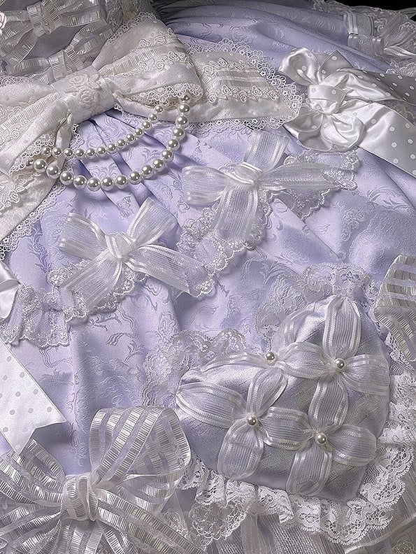 [pre-order Deadline: April 3] Pure Sweet Rose Fantasy Tiered Lolita Dress
