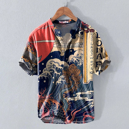 Subtly Elegant Shirt with a Refined Vintage Look