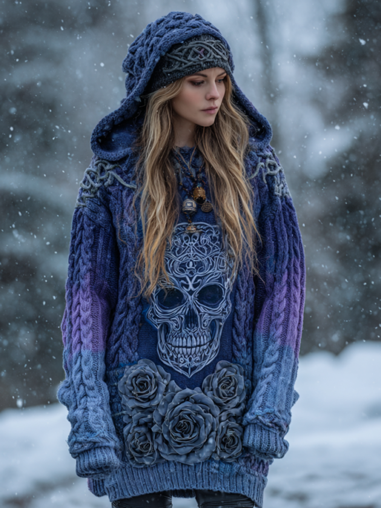 Finely Styled Sweater with a Classic Vintage Look