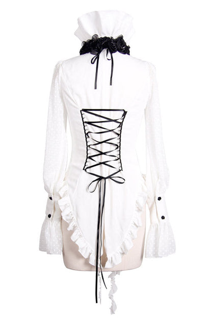Classic Vintage Blouse with a Flattering Fit