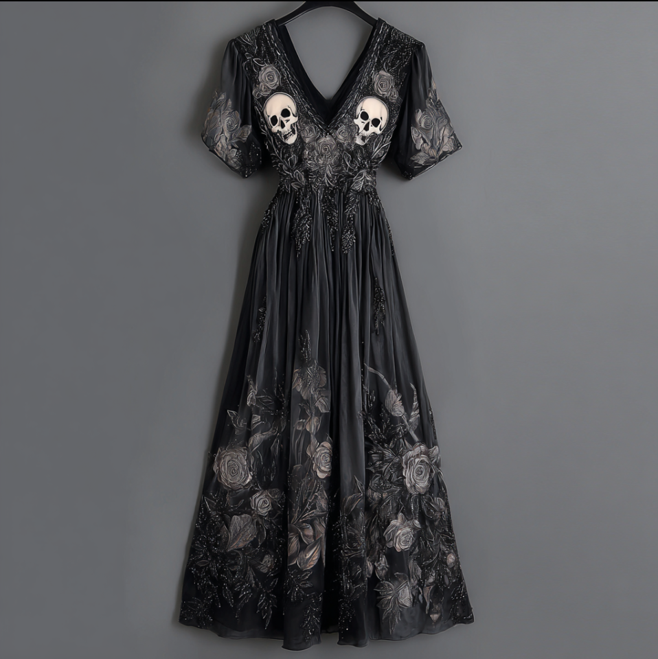 Finely Styled Dress with a Classic Vintage Look