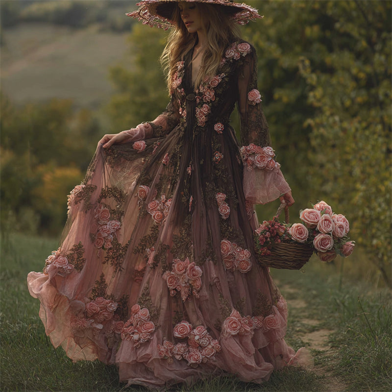 Subtly Elegant Dress with a Refined Vintage Look