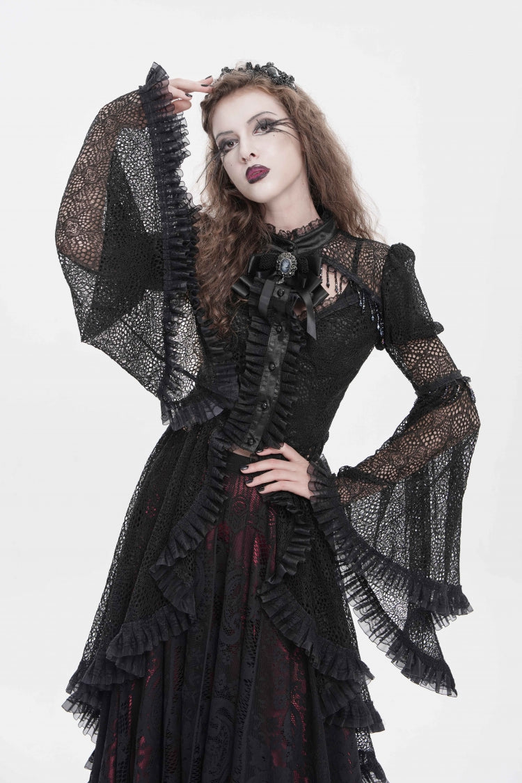 Casually Elegant Blouse with a Refined Edge