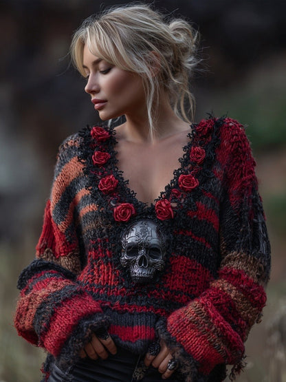 Vintage Inspired Sweater with a Contemporary Edge