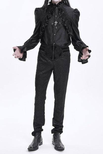Subtly Elegant Pants with a Refined Vintage Look
