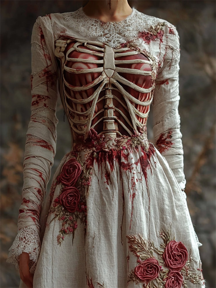 Classic Vintage Dress with a Flattering Fit