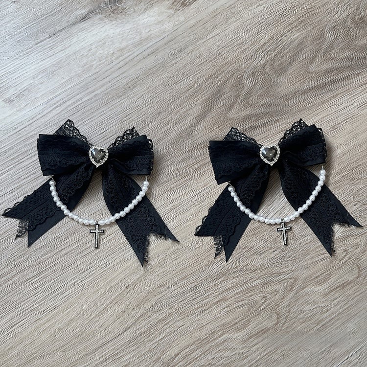 [reservation Deadline: May 15] Black Pinstripe Lace Cape Design Thai Collar Dress Suit Full Set + Accessories