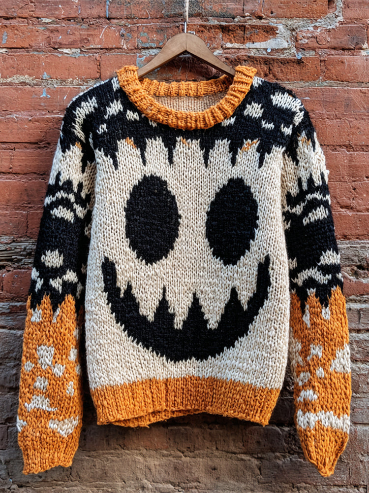 Casually Elegant Sweater with a Refined Edge