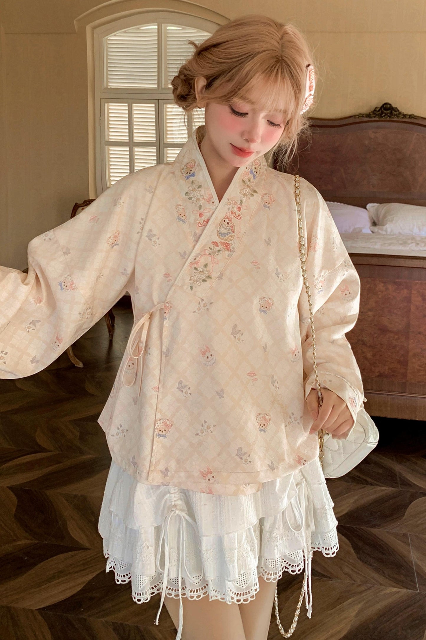 Fairytale Embroidery Blouse