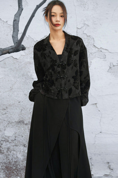 Mode Jacquard Jacket