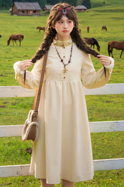 Retro Mori Girl Dress
