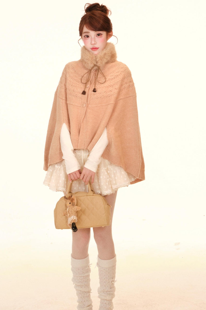 Medieval Twist Cape + Scarf