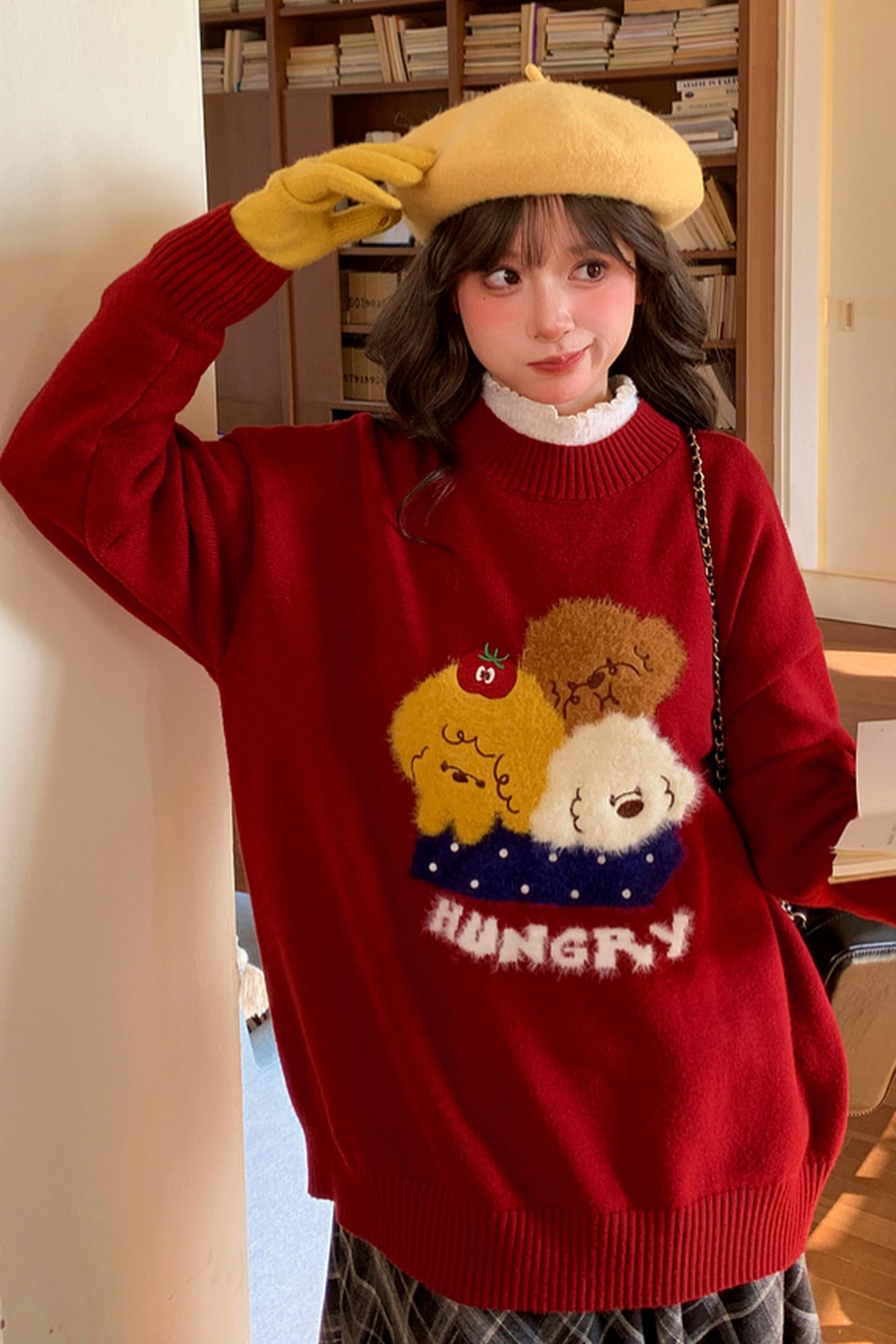 Puppy Knit Sweater
