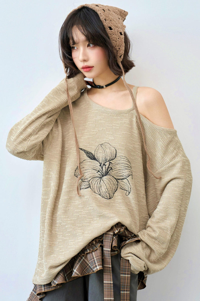 Gravity Off-shoulder Top