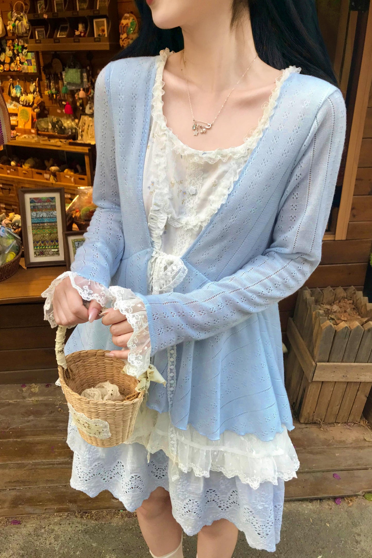Lace Patchwork Dress