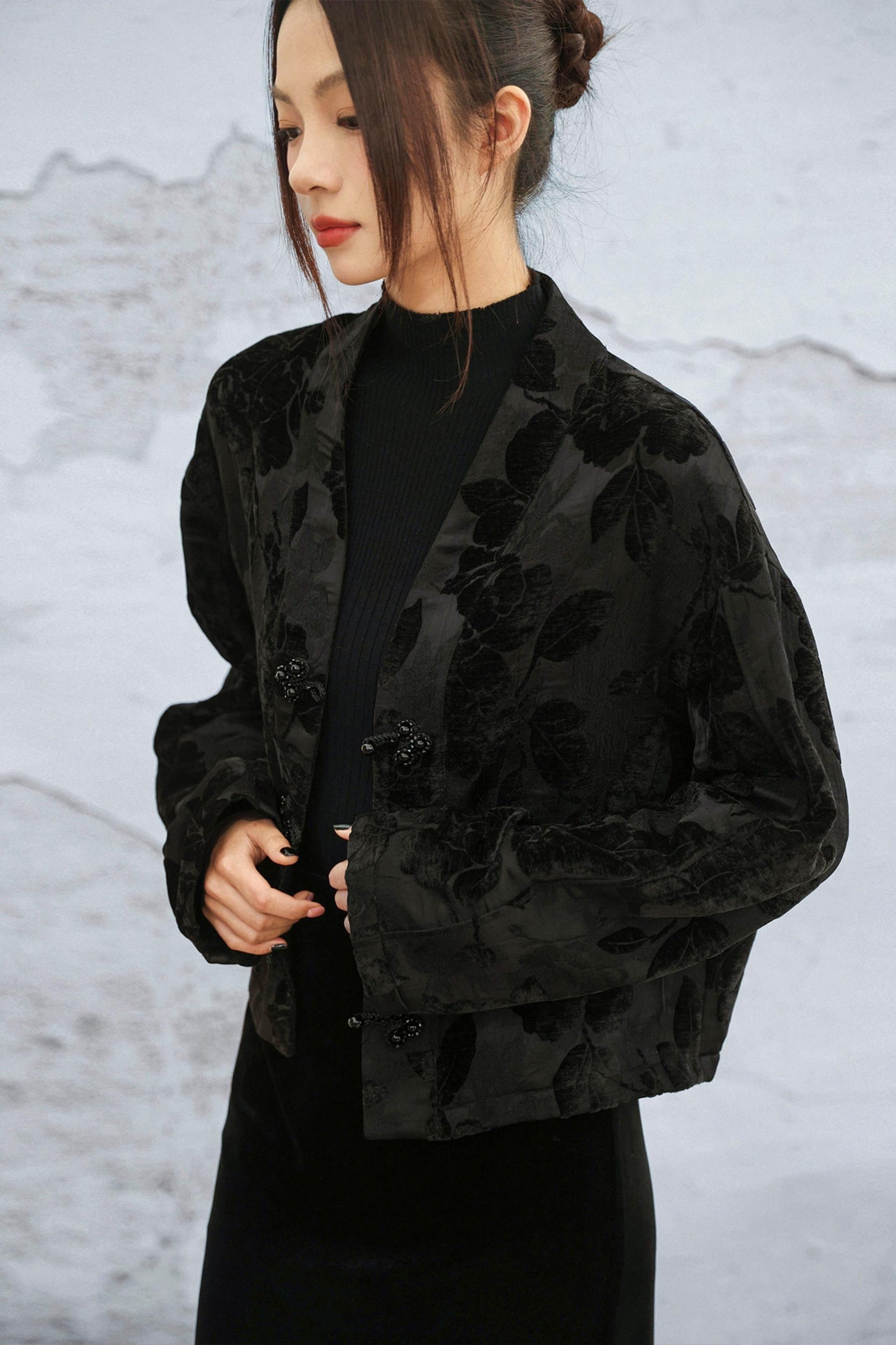 Mode Jacquard Jacket