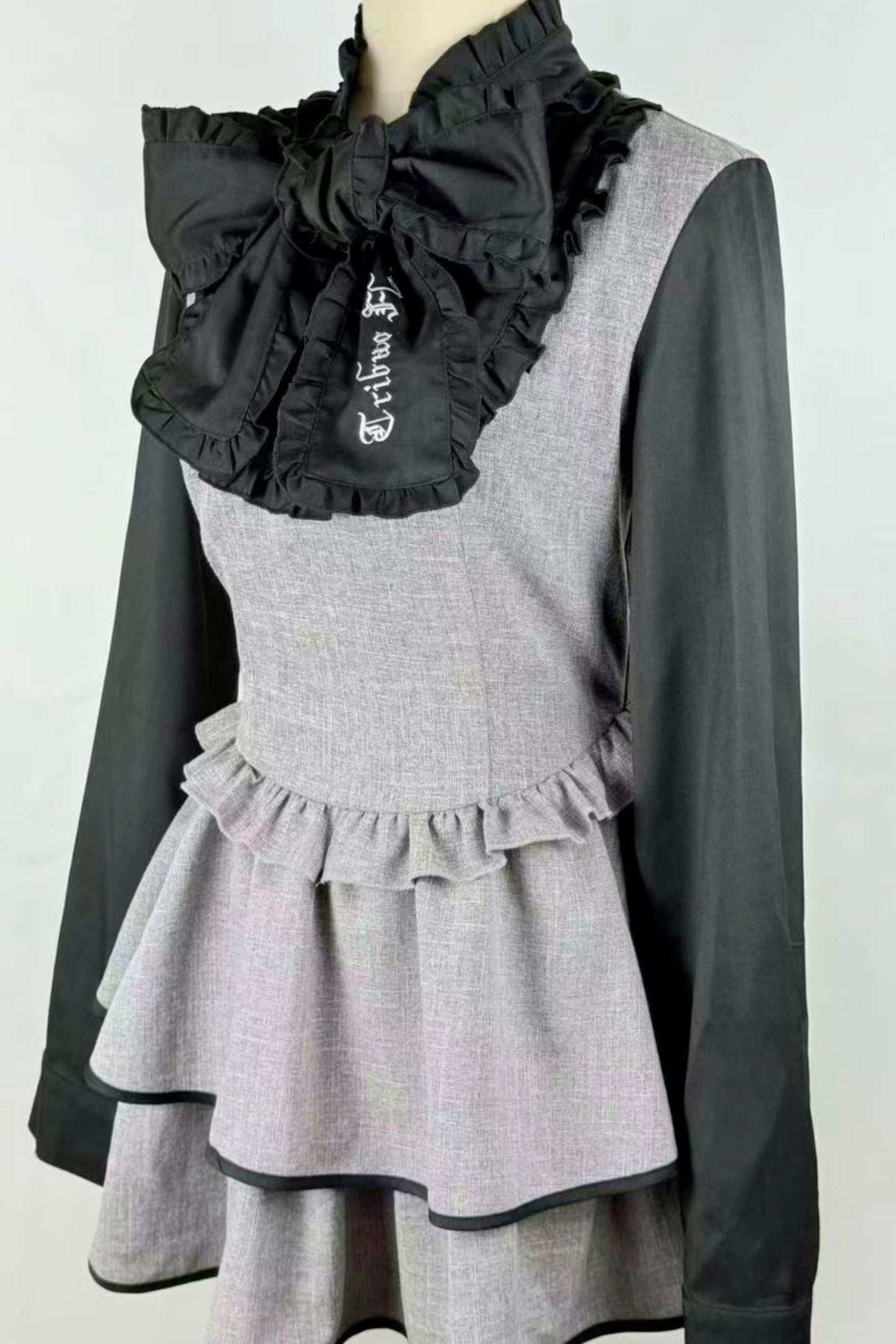 Dark Kawaii Logo Ribbon Dress