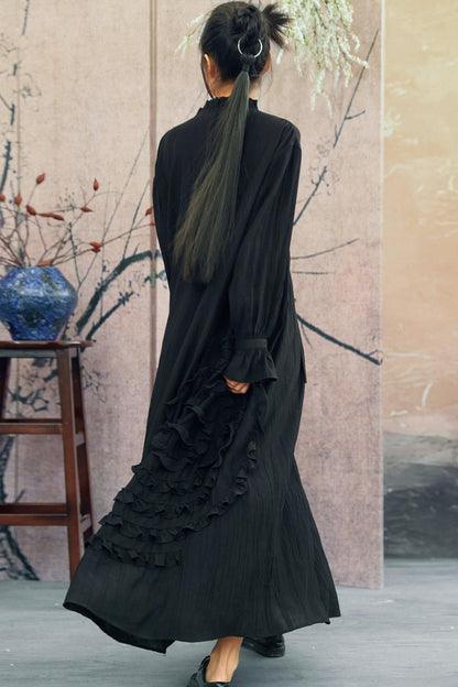 Mantic Black Long Dress