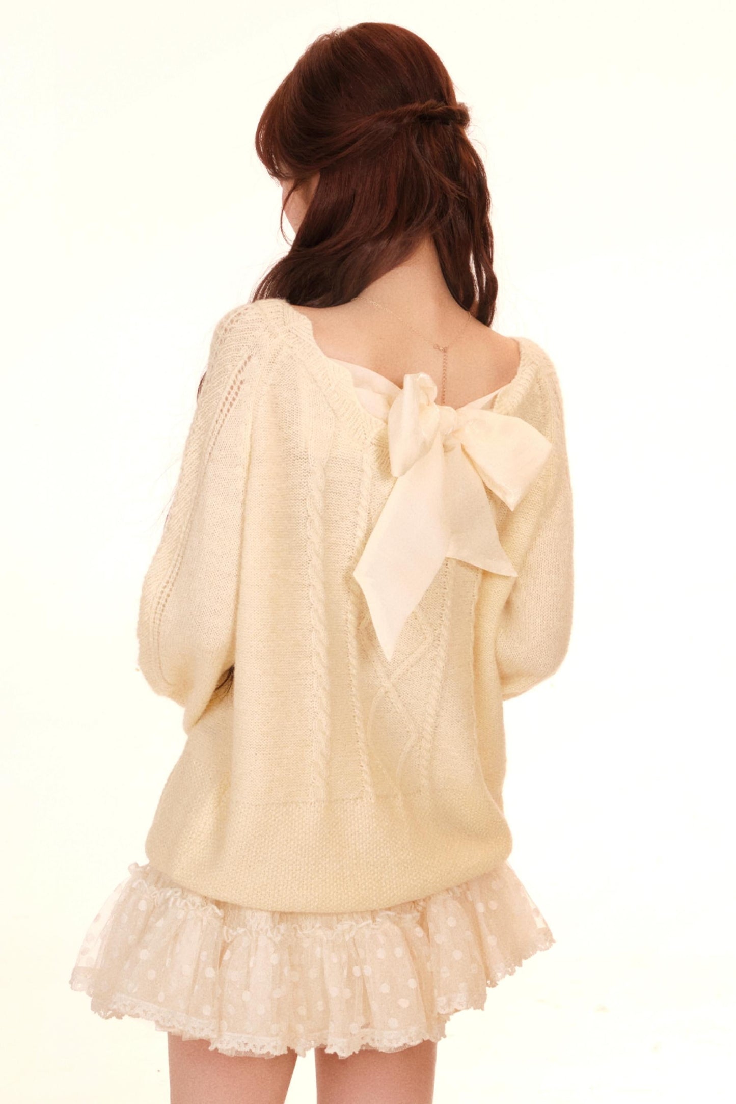 Loose Sweet Girly Top + Skirt