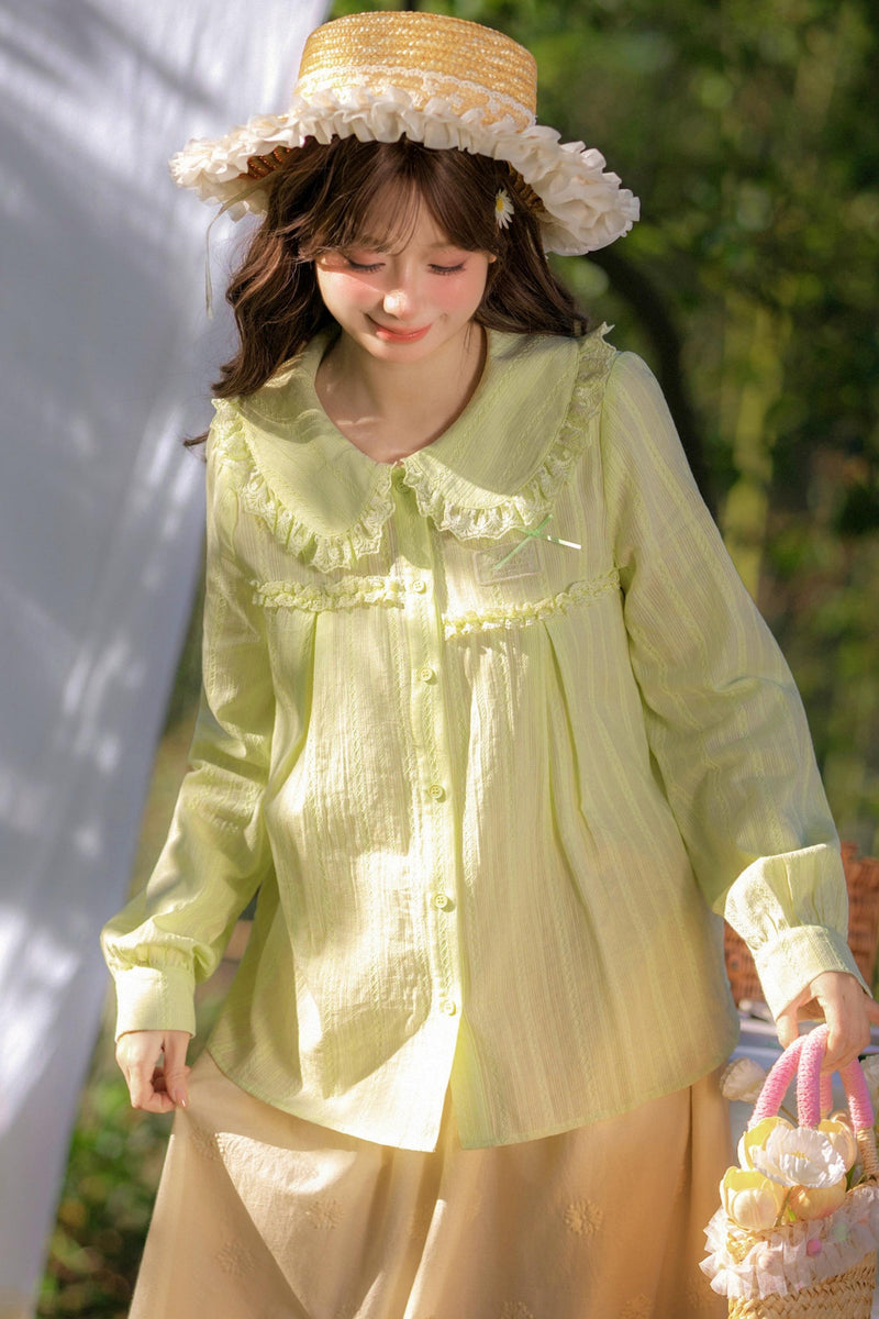 Forest Doll Collar Blouse