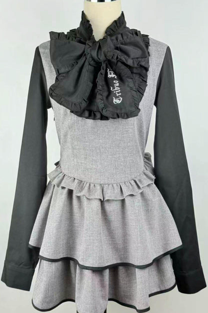 Dark Kawaii Logo Ribbon Dress