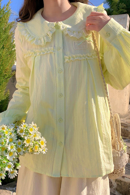 Forest Doll Collar Blouse