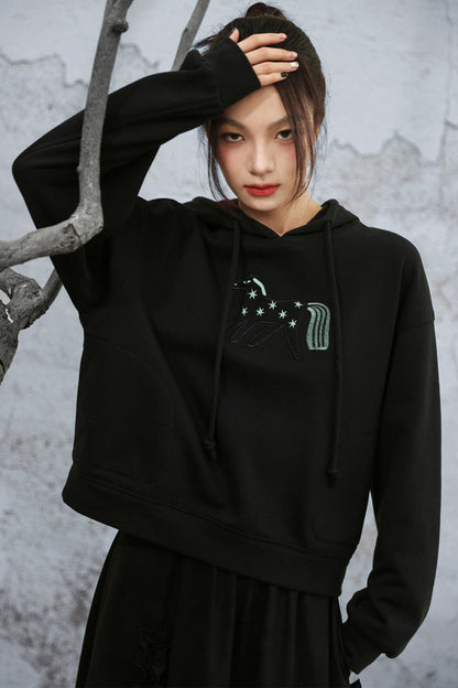 Little Horse Hooded Top