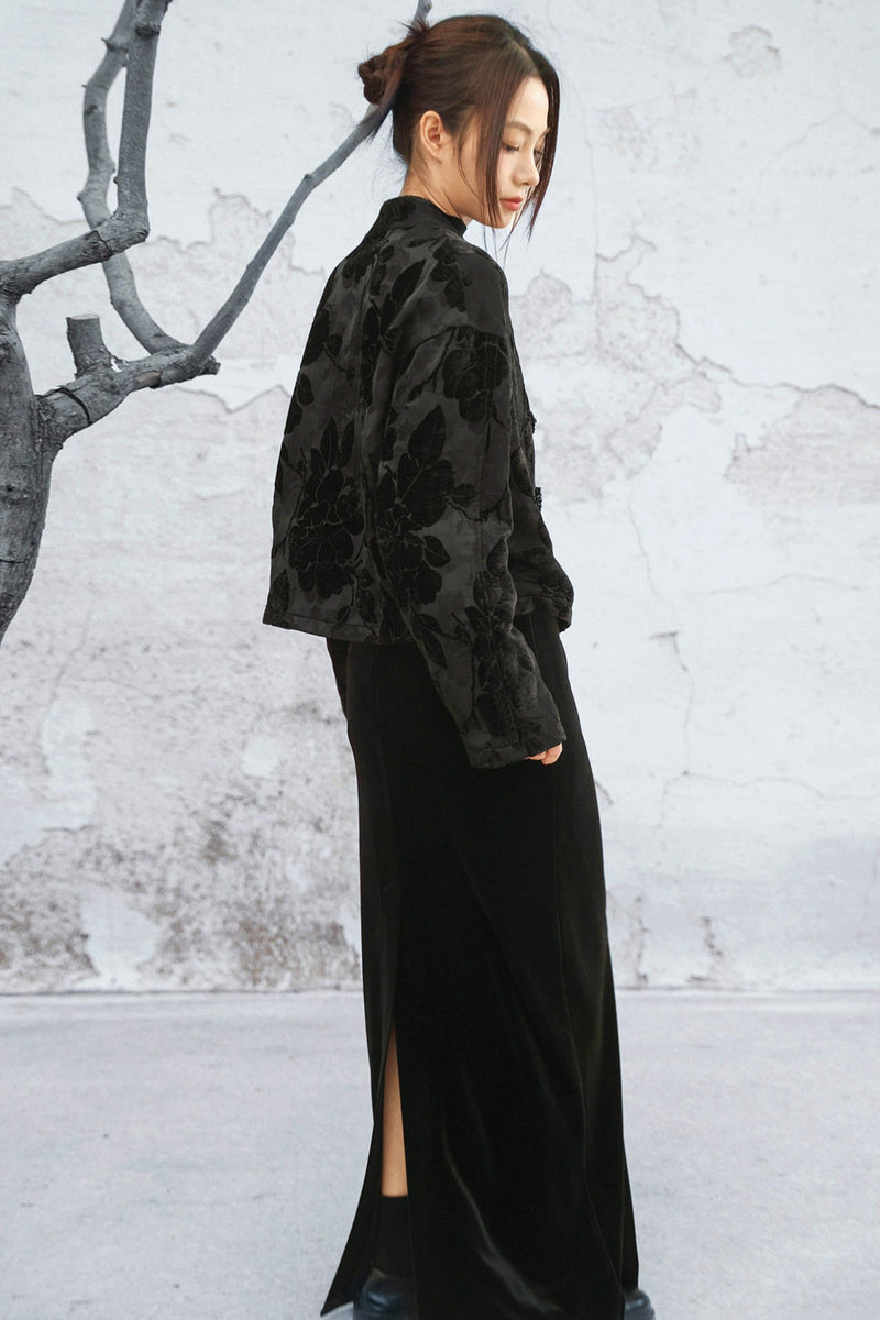 Mode Jacquard Jacket