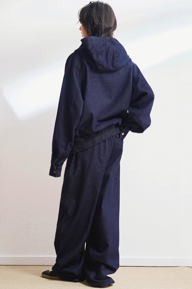 Hooded Denim Set