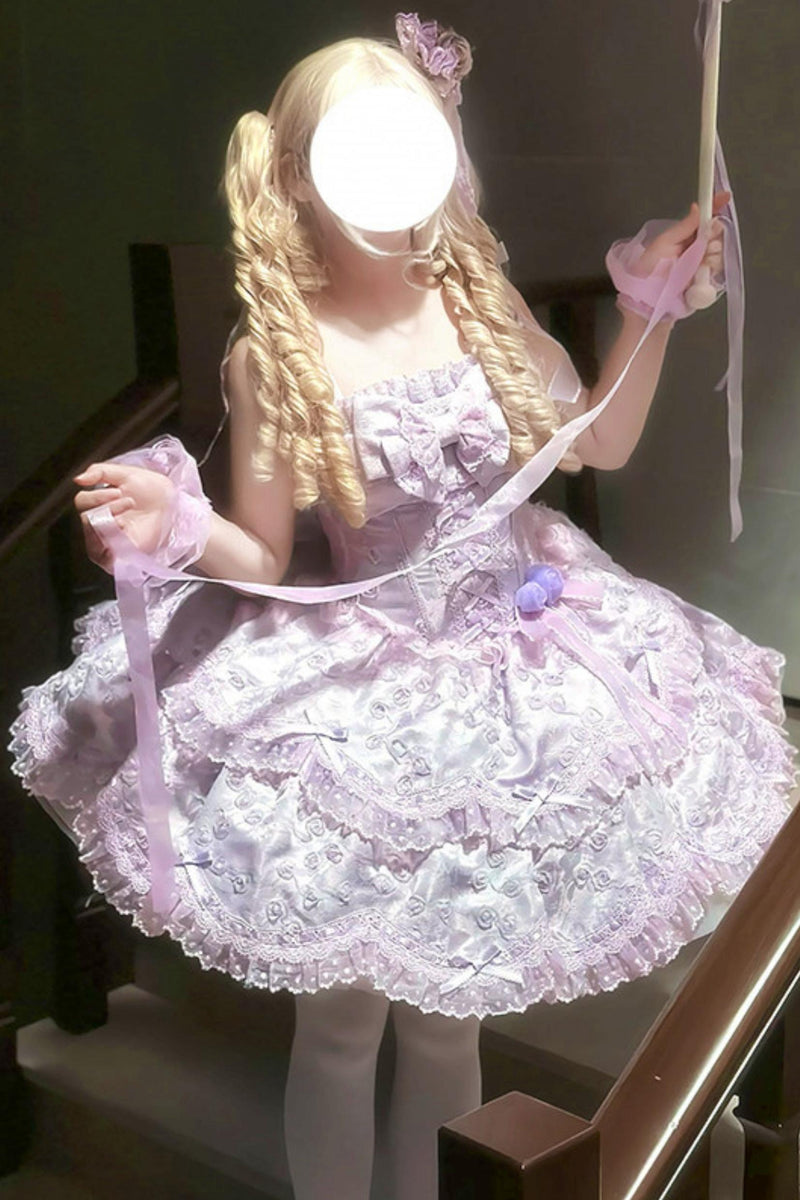 [pre-order] Candy Color Dreamy Doll Lolita Dress + Hair Accessories