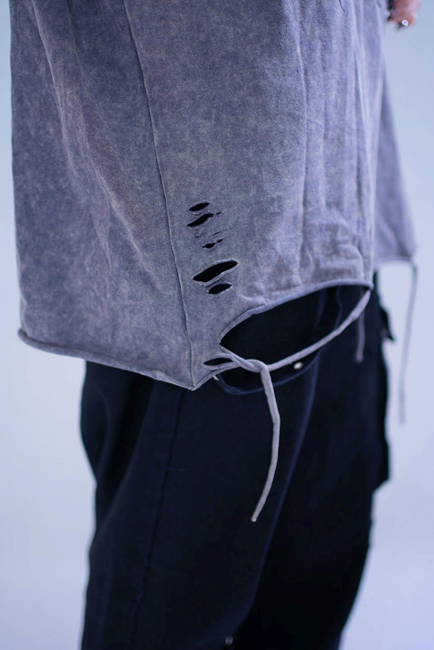 Dark Street Damage Print T-shirt
