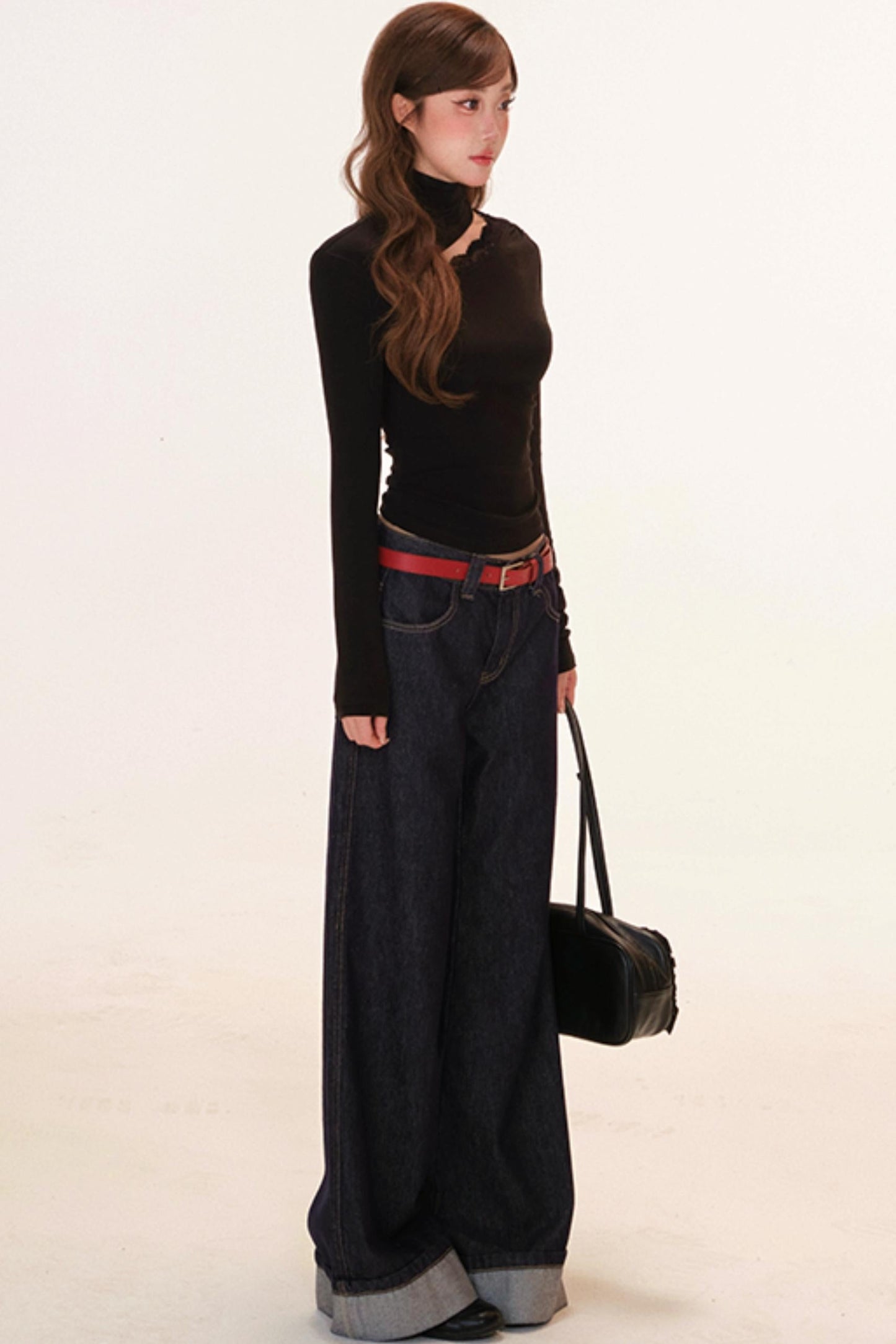 Cut Out Design One Shoulder Slim Top