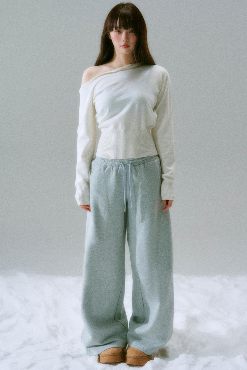 Asymmetrical One-shoulder Top