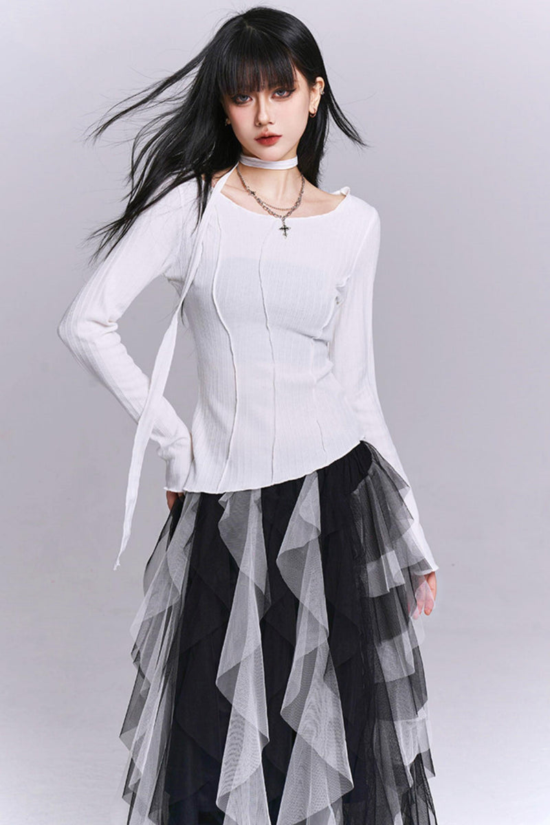 Mode Slim Fit Top