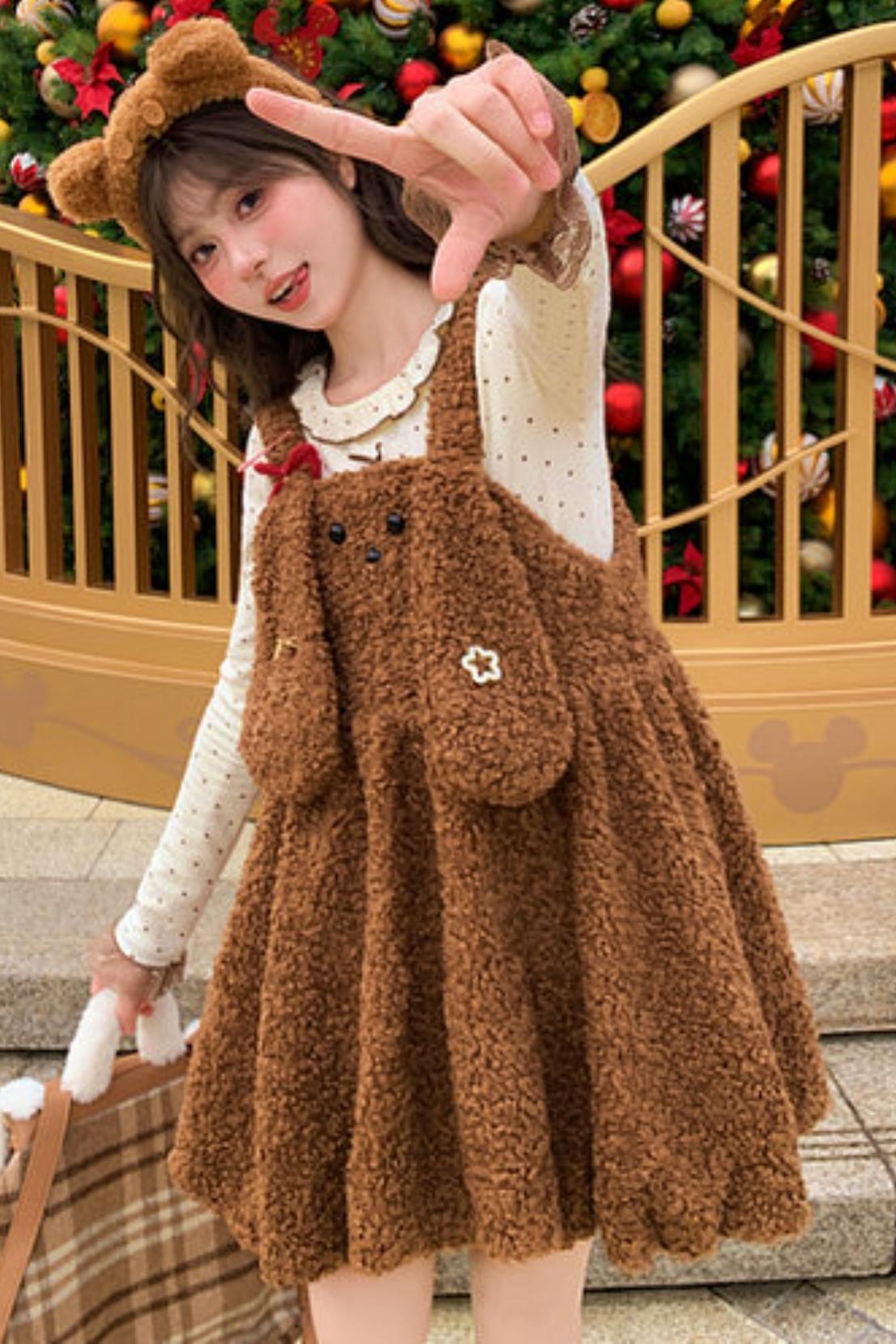 Sweet Puppy Suspender Dress