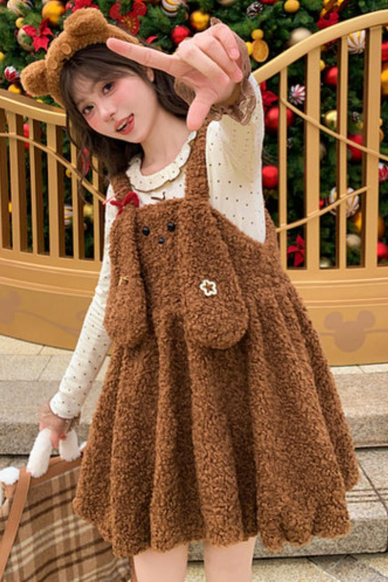 Sweet Puppy Suspender Dress