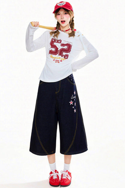 Retro One Shoulder Slimming Top