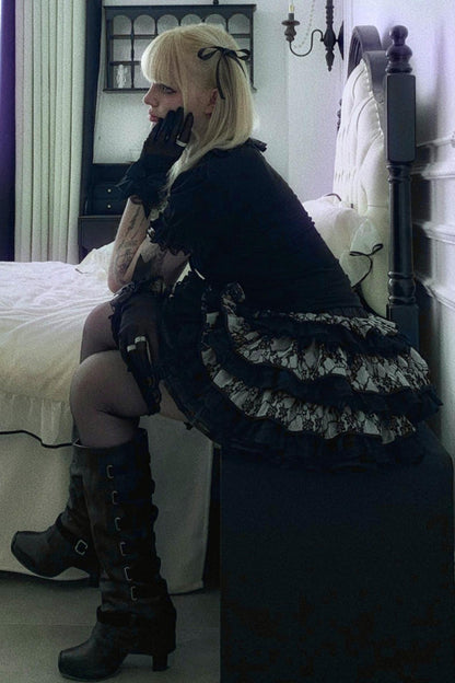 Nocturne Lace Skirt + Top